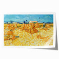 Impressionism Wall Art - Harvest in Provence by Van Gogh Print