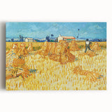 Impressionism Wall Art - Harvest in Provence by Van Gogh Print