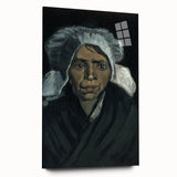 Impressionism Wall Art - Head of a Peasant Woman by Vincent van Gogh