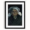 Impressionism Wall Art - Head of a Peasant Woman by Vincent van Gogh