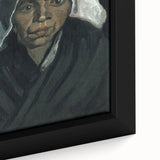 Impressionism Wall Art - Head of a Peasant Woman by Vincent van Gogh