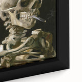 Impressionism Wall Art - Skeleton with Cigarette by Vincent van Gogh
