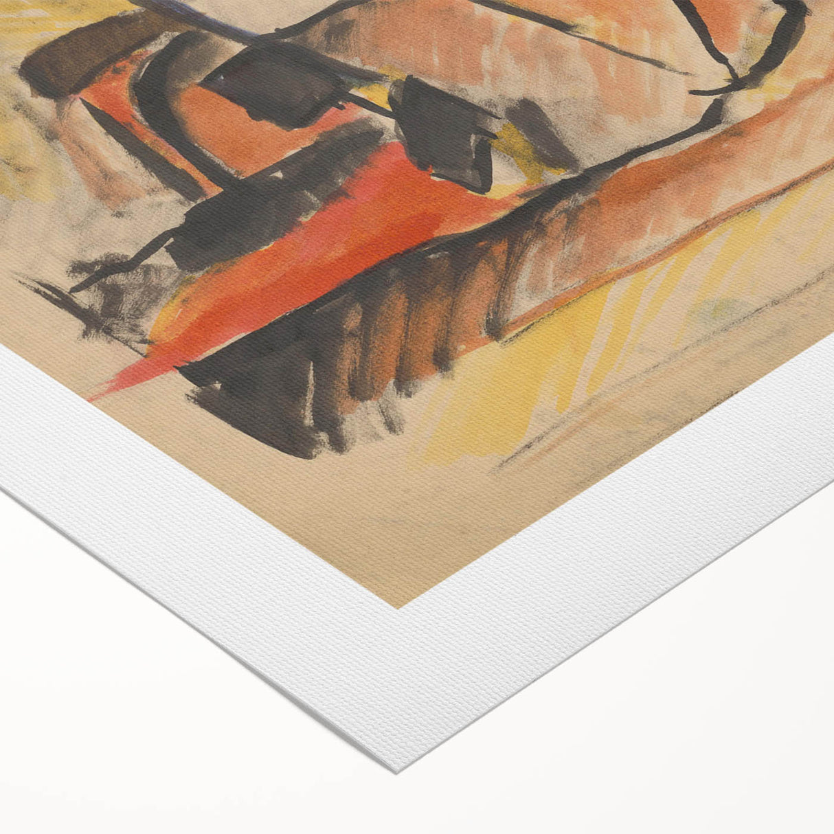 Abstract Modern Still Life - Contemporary Art with Warm Tones - Modern Wall Art