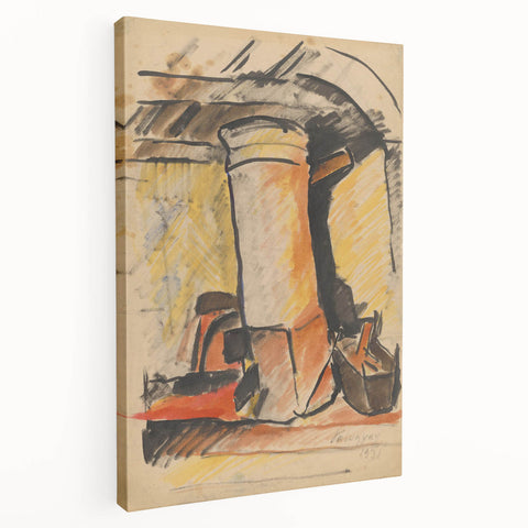 Abstract Modern Still Life - Contemporary Art with Warm Tones - Modern Wall Art