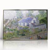 Impressionism Wall Art - Houses at Auvers by Van Gogh Print