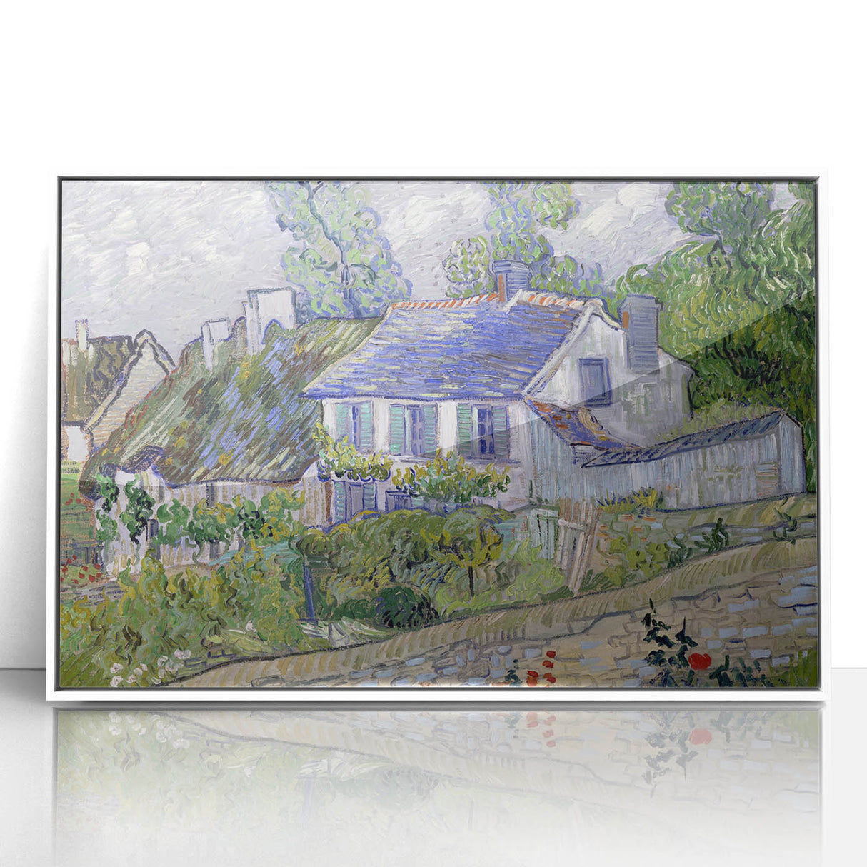 Impressionism Wall Art - Houses at Auvers by Van Gogh Print