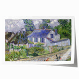 Impressionism Wall Art - Houses at Auvers by Van Gogh Print