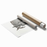 Romanticism Art: Horse Portrait by Jean Bernard Canvas Print