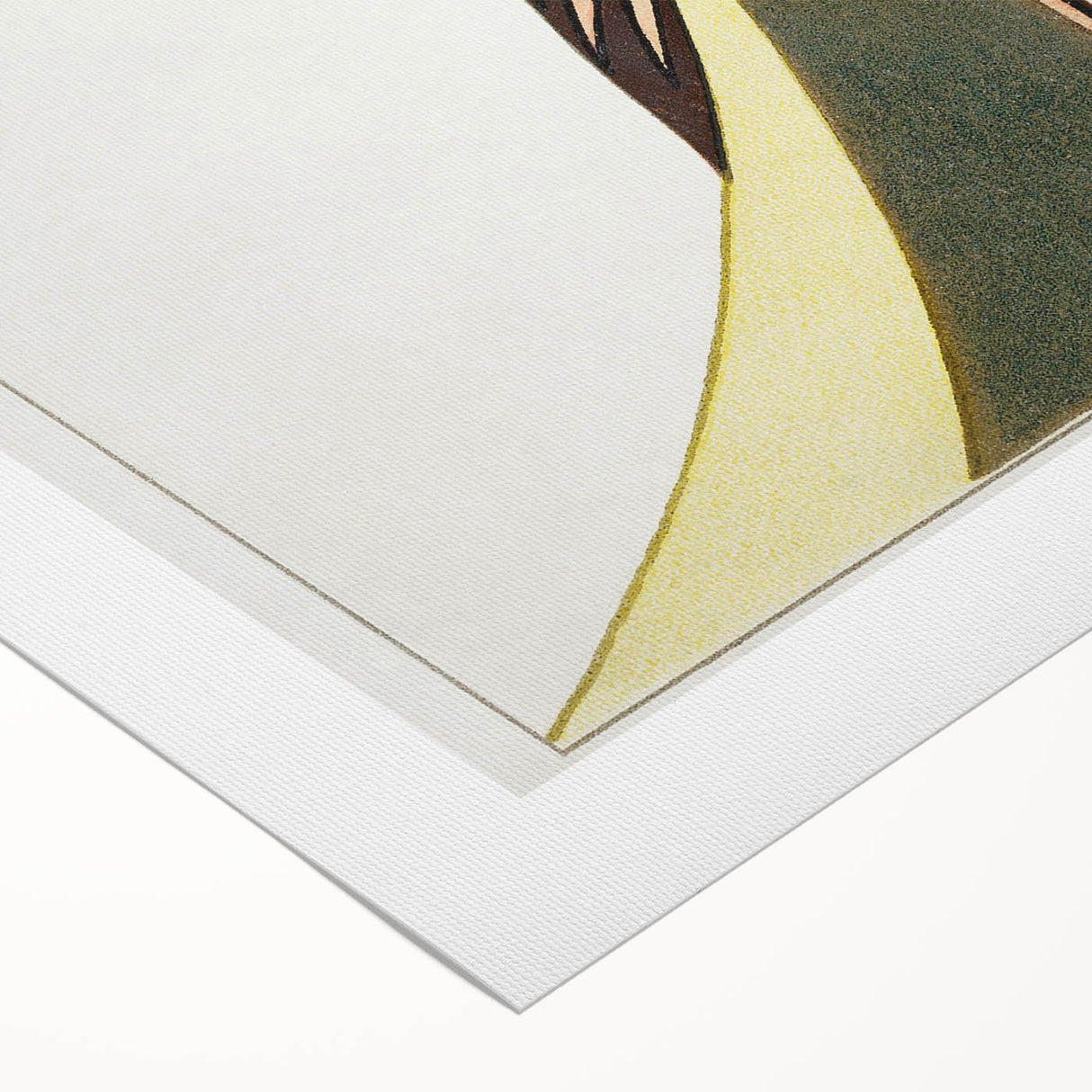 Stylish Art Deco Fashion Wall Art – Bold 1920s Illustration in Earth Tones