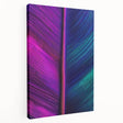 Close-up of green leaves on a large stretched canvas, suitable for kitchen wall art.