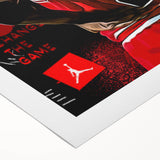 Michael Jordan Pop Art Wall Art - Bold 23 Canvas Print
