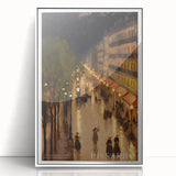 Art deco poster featuring modern art wall decor with pastel hues on a white acrylic frame, ideal for nursery wall art.