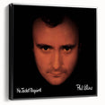 Phil Collins No Jacket Required Retro Wall Art – Vintage Canvas Print