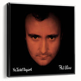 Phil Collins No Jacket Required Retro Wall Art – Vintage Canvas Print