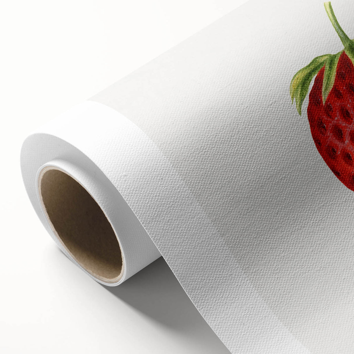 Vintage Botanical Strawberry Print | Realism Strawberry Art Illustration