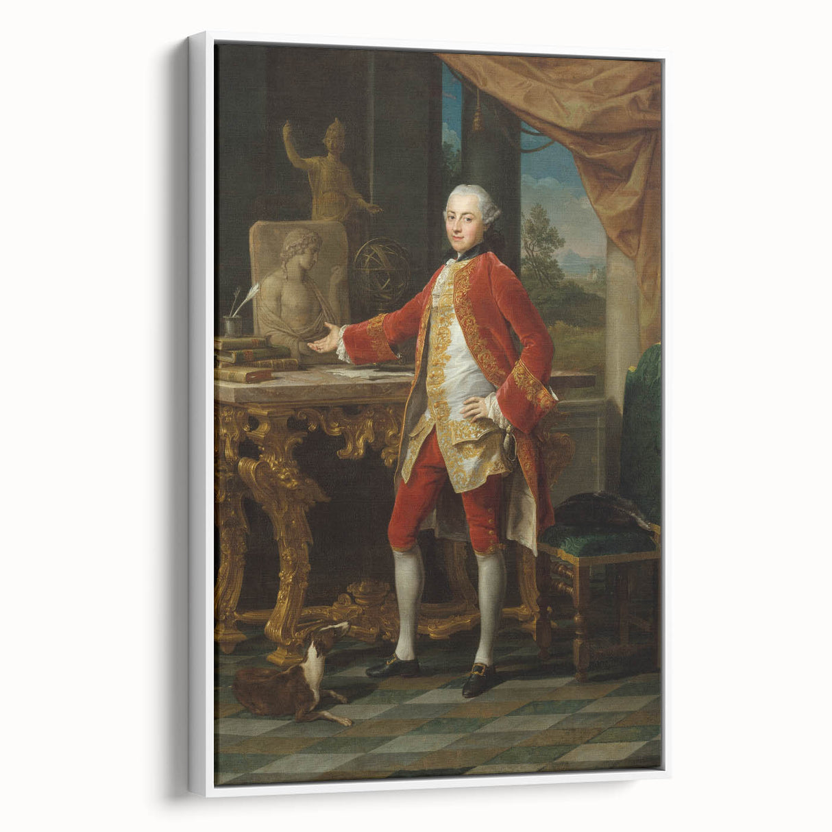 Pompeo Batoni’s Portrait of a Young Man: Classic Renaissance Decor