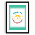 Classroom Educational Posters - Honesty Inspirational Print