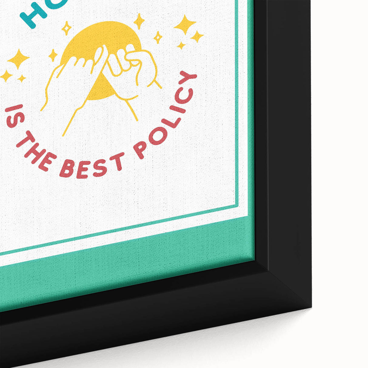Classroom Educational Posters - Honesty Inspirational Print