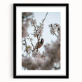 Extra large abstract art print with vibrant, colorful textures on a black framed canvas, ideal for living room decor.
