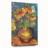 Impressionism Wall Art - Imperial Fritillaries in Vase by Vincent van Gogh