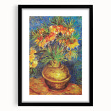 Impressionism Wall Art - Imperial Fritillaries in Vase by Vincent van Gogh