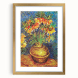 Impressionism Wall Art - Imperial Fritillaries in Vase by Vincent van Gogh