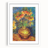 Impressionism Wall Art - Imperial Fritillaries in Vase by Vincent van Gogh