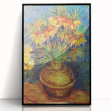 Impressionism Wall Art - Imperial Fritillaries in Vase by Vincent van Gogh
