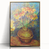 Impressionism Wall Art - Imperial Fritillaries in Vase by Vincent van Gogh