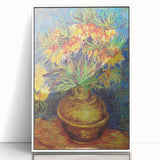 Impressionism Wall Art - Imperial Fritillaries in Vase by Vincent van Gogh