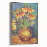 Impressionism Wall Art - Imperial Fritillaries in Vase by Vincent van Gogh