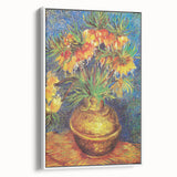 Impressionism Wall Art - Imperial Fritillaries in Vase by Vincent van Gogh