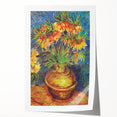 Impressionism Wall Art - Imperial Fritillaries in Vase by Vincent van Gogh