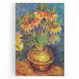 Impressionism Wall Art - Imperial Fritillaries in Vase by Vincent van Gogh