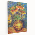 Impressionism Wall Art - Imperial Fritillaries in Vase by Vincent van Gogh