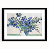 Impressionism Wall Art - Vase of Irises by Van Gogh Print