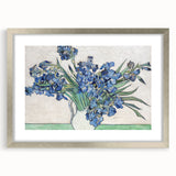 Impressionism Wall Art - Vase of Irises by Van Gogh Print