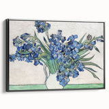 Impressionism Wall Art - Vase of Irises by Van Gogh Print