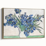 Impressionism Wall Art - Vase of Irises by Van Gogh Print