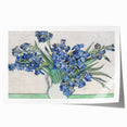 Impressionism Wall Art - Vase of Irises by Van Gogh Print