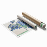 Impressionism Wall Art - Vase of Irises by Van Gogh Print