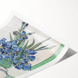 Impressionism Wall Art - Vase of Irises by Van Gogh Print