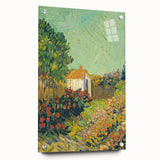 Impressionism Wall Art - House and Garden Landscape by Vincent van Gogh