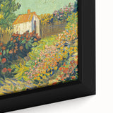 Impressionism Wall Art - House and Garden Landscape by Vincent van Gogh