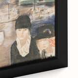 Modern Wall Art - Urban Scene with Figures - Contemporary Decor Prints