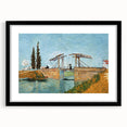 Impressionism Wall Art - Langlois Bridge at Arles by Van Gogh Print