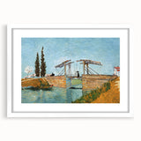 Impressionism Wall Art - Langlois Bridge at Arles by Van Gogh Print