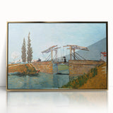 Impressionism Wall Art - Langlois Bridge at Arles by Van Gogh Print