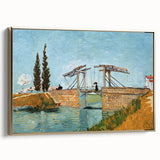 Impressionism Wall Art - Langlois Bridge at Arles by Van Gogh Print