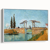 Impressionism Wall Art - Langlois Bridge at Arles by Van Gogh Print